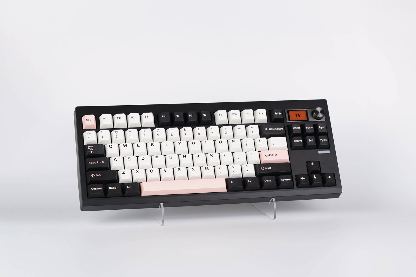 GMK87 | Akko POM Silver