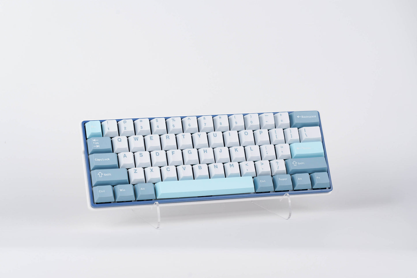 White/Blue RK61 Plus | Outemu Silent Peach V3